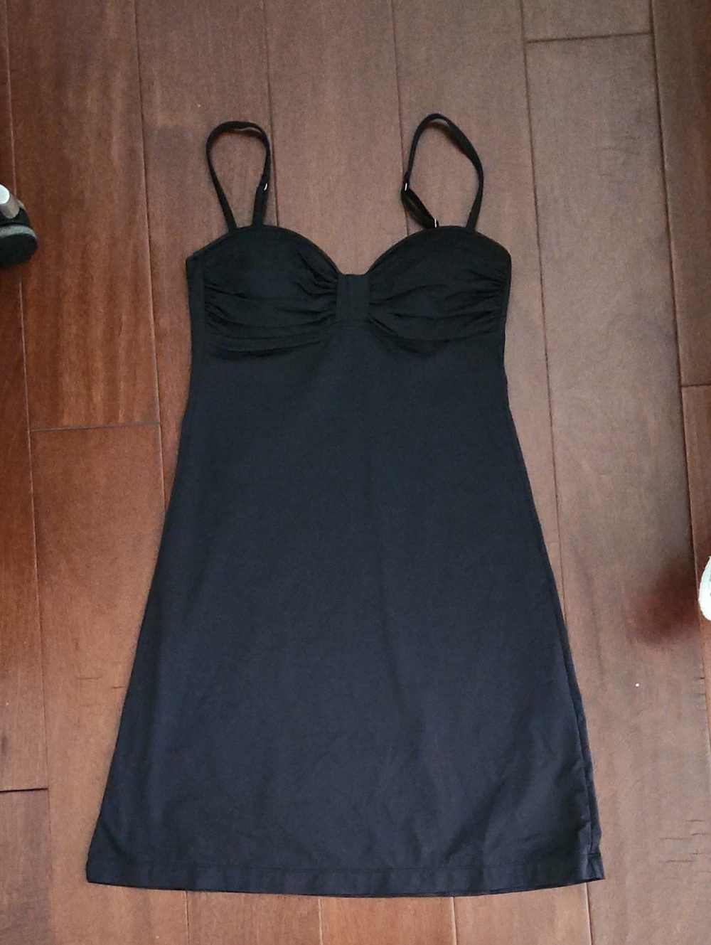 Tommy Bahama Black Built-In Bra Athletic/Swim Dress XS